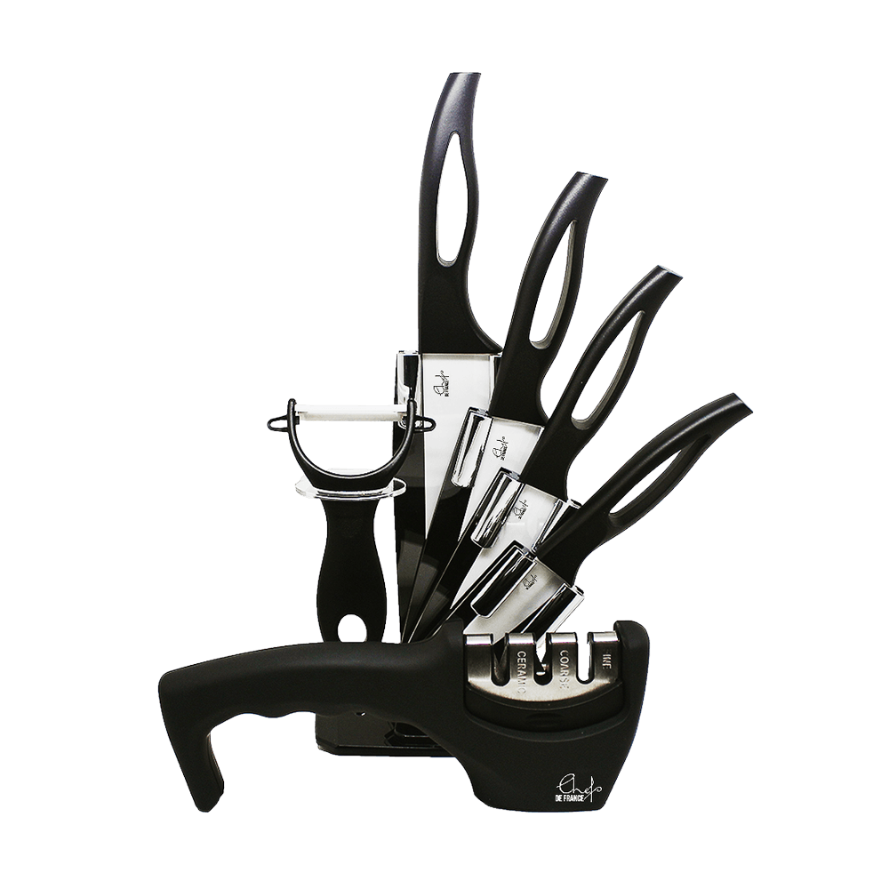 Aiguiseur de couteaux céramique / acier - ChefsdeFrance