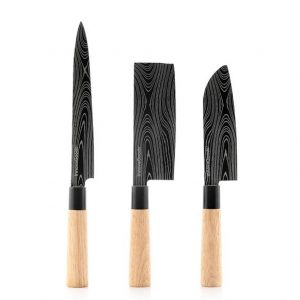 Set de Couteaux en céramique noir - Coffret Prestige